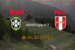 Dự đoán soi kèo Brazil vs Peru 06h00 ngày 6/7 | Copa America