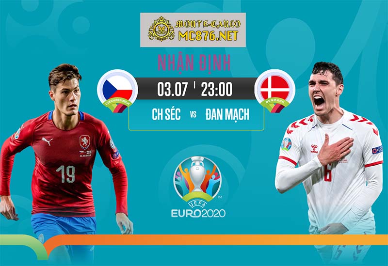 Dự đoán soi kèo Séc vs Đan Mạch 23h00 ngày 3/7 | Euro 2021